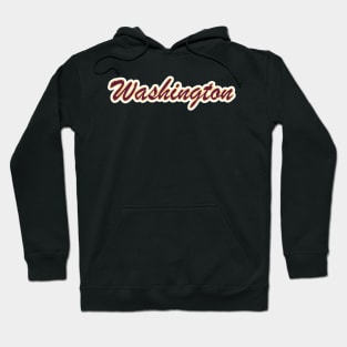 Football Fan of Washington Hoodie